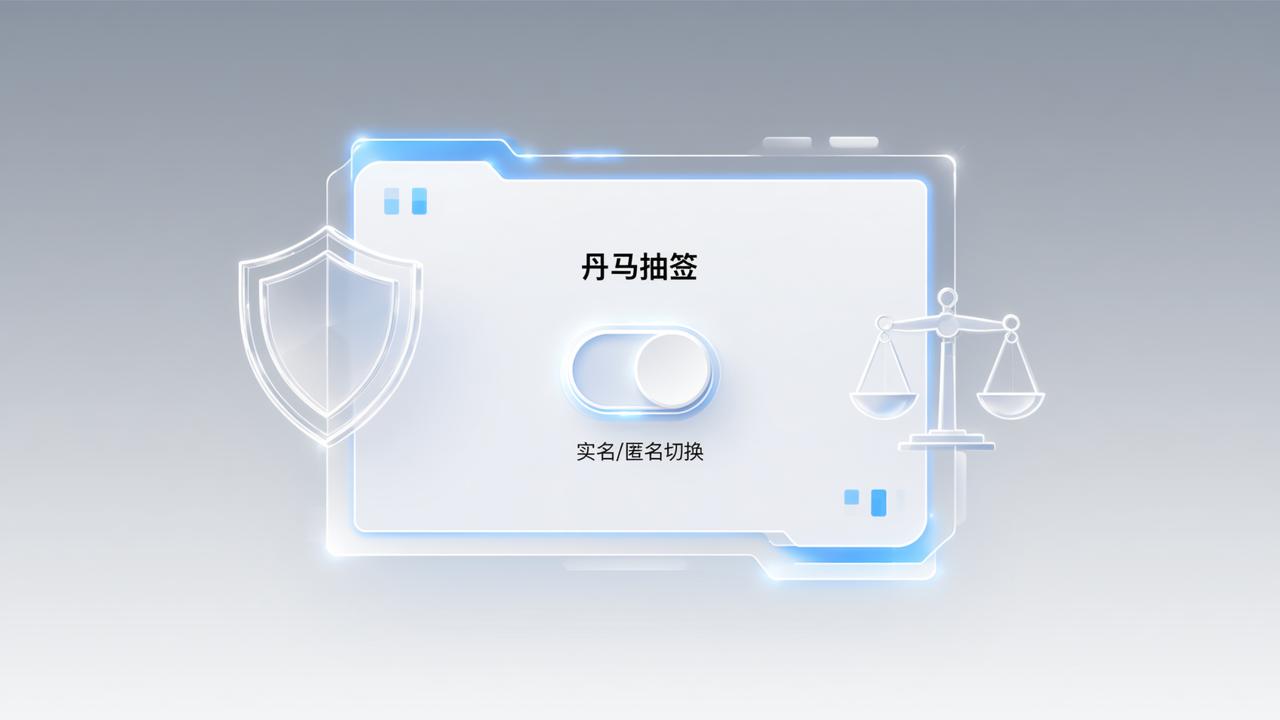 匿名抽签小程序怎么设置实名？丹马抽签实名名单管理+切换操作步骤详解