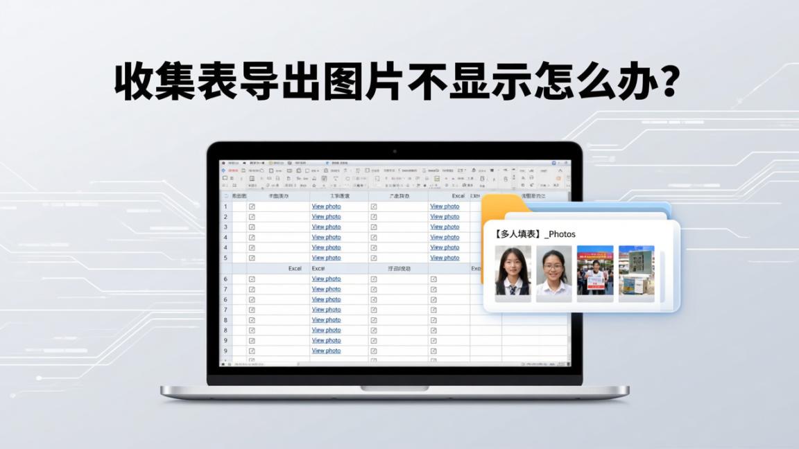 收集表导出图片不显示怎么办？多人填表微信小程序导出Excel图文教程