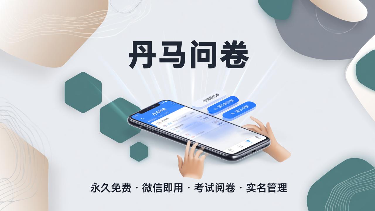 免费问卷小程序哪个好用？丹马问卷微信版实测：永久免费、支持考试阅卷和实名名单管理