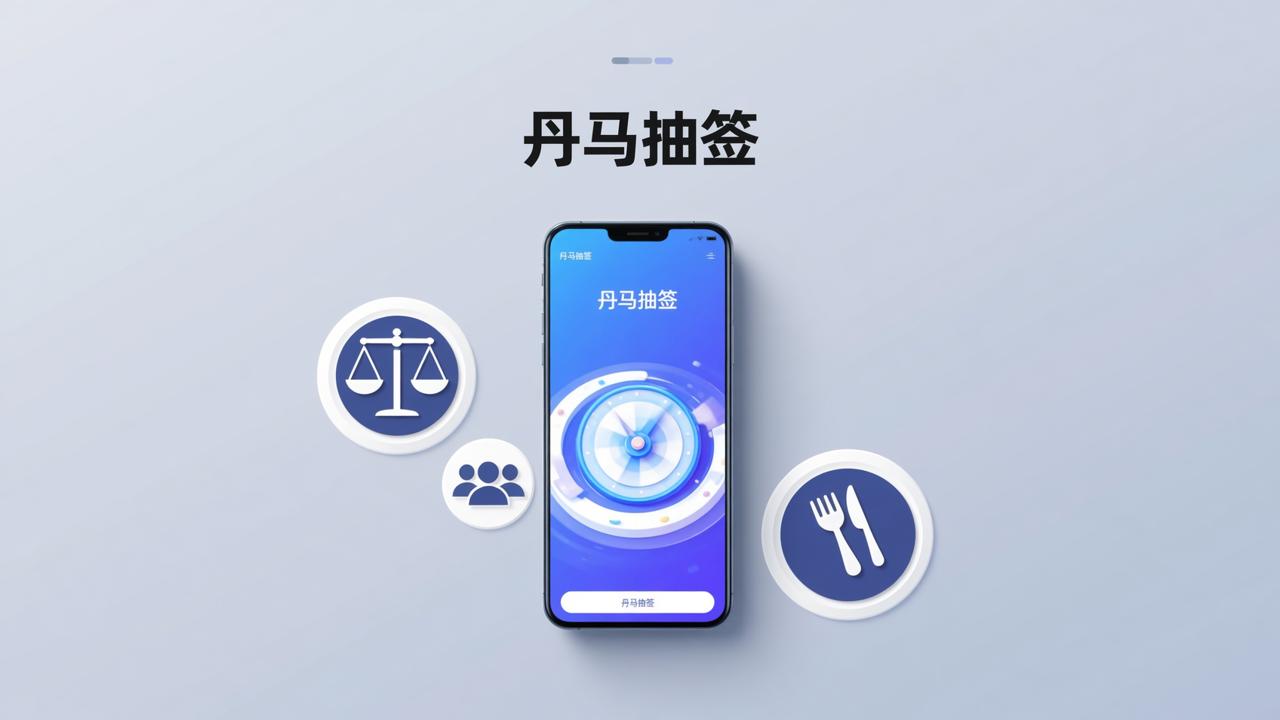 免费微信抽签小程序哪个好用又靠谱？丹马抽签扫码即用，支持实名抓阄/随机分组/吃什么决策