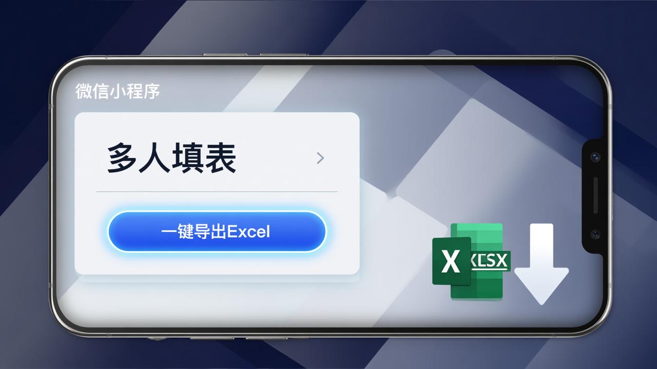 微信多人填表怎么导出Excel？手把手教你在【多人填表】小程序里一键下载数据