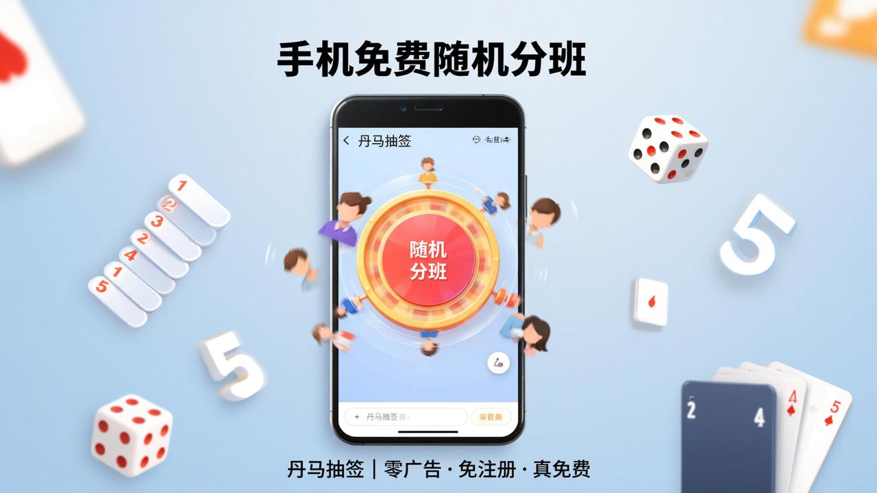 怎样用手机免费随机分班？抽顺序、生成随机数、抓阄分组的微信小程序实测教程