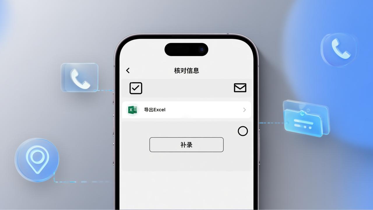 核对邮寄地址用什么微信小程序？核对信息操作步骤详解（含导出Excel和补录功能）