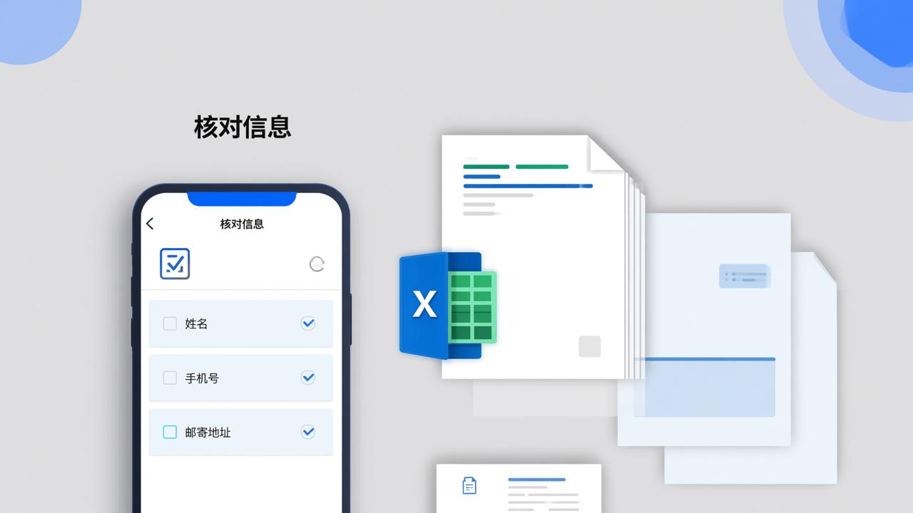 核对邮寄地址用什么微信小程序？核对信息操作步骤详解（附导出Excel和补录方法）