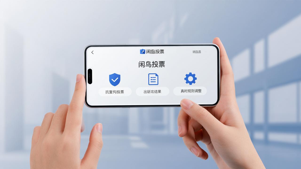 企业评优投票怎么做？闲鸟投票微信小程序3个实用判断标准