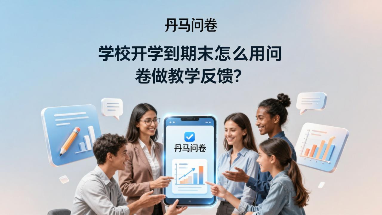 学校开学到期末怎么用问卷做教学反馈？丹马问卷8个实用场景操作指南