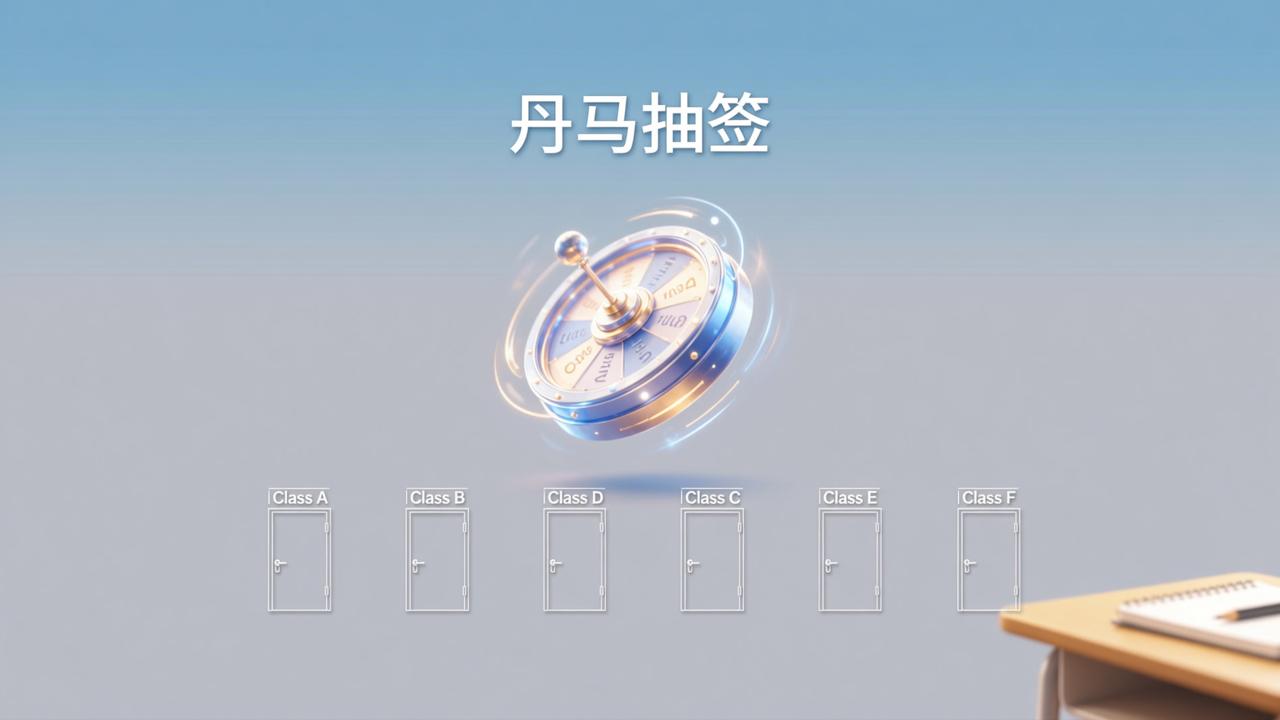 学校开学分班抽签怎么操作？丹马抽签小程序8种实用场景详解