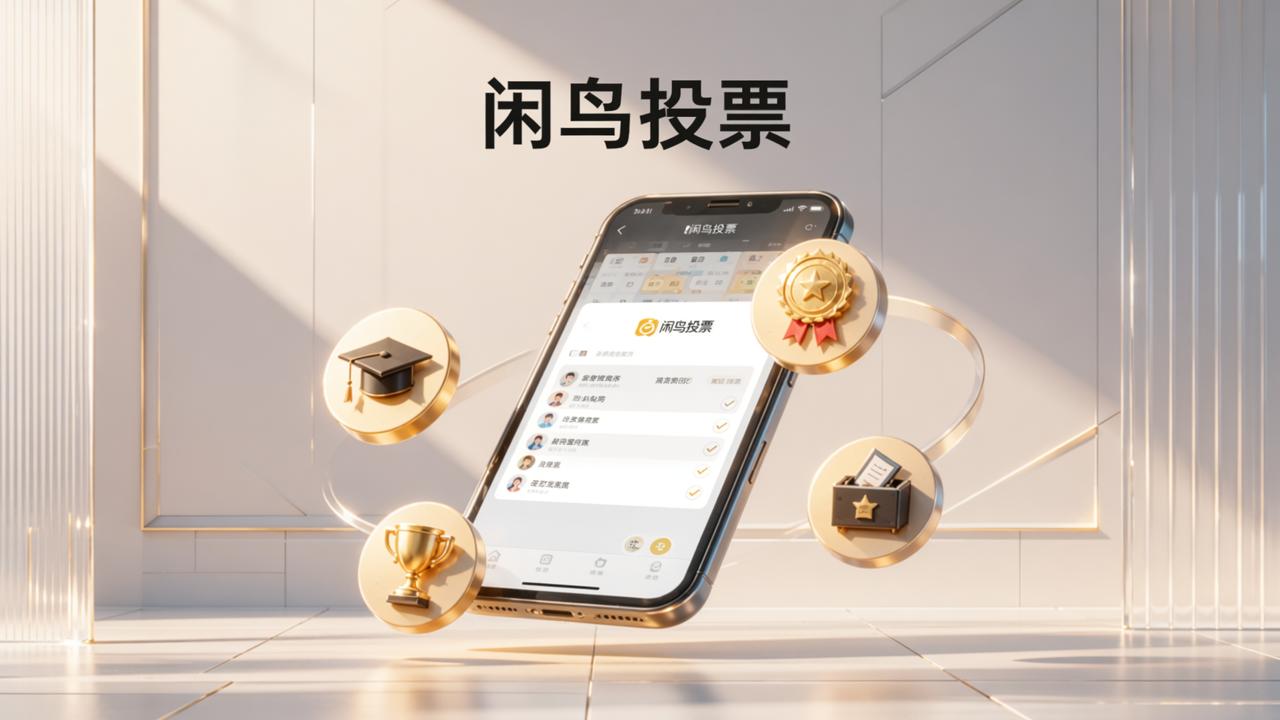 企业评优投票怎么做？闲鸟投票支持班委评选、民主决策、作品比赛，永久免费不限活动数