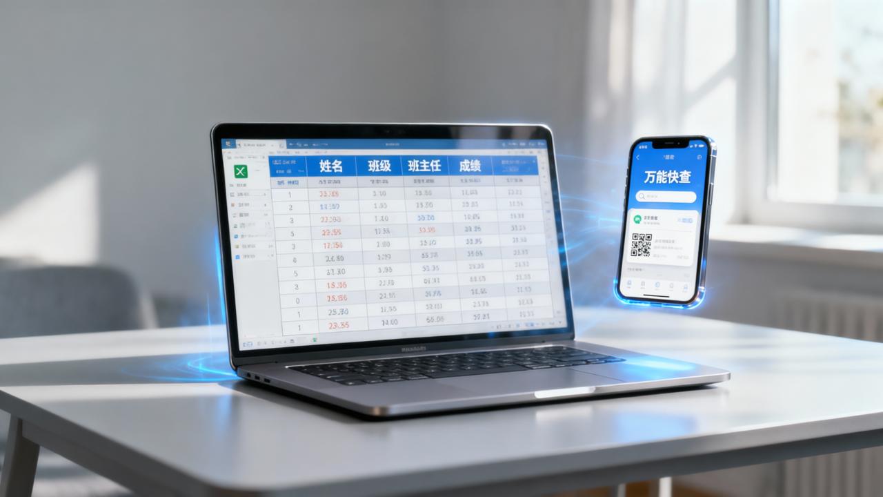 Excel做查询系统怎么实现？万能快查微信小程序操作教程（无需编程、零基础也能上手）