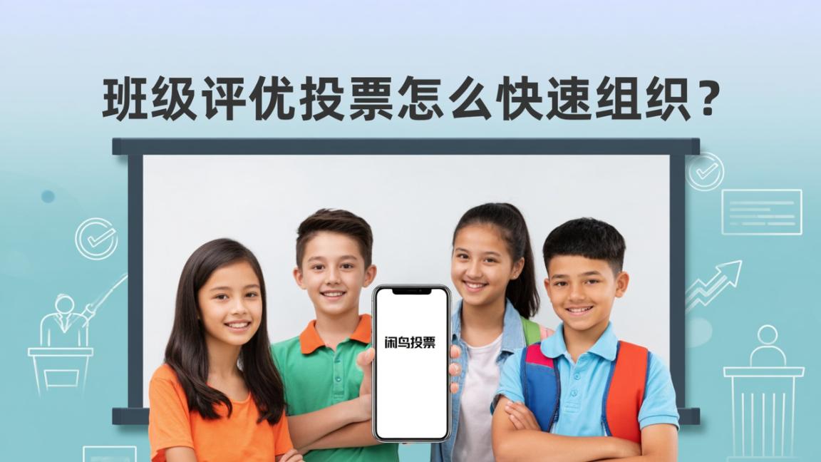 班级评优投票怎么快速组织？1分钟创建班委选举表，支持Excel导出和扫码投票